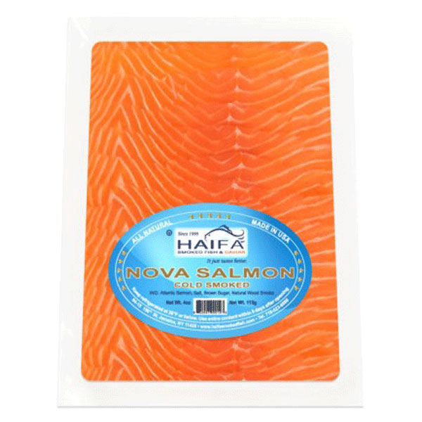 Лосось холодного копчения Нова, нарезанный ломтиками – 3,99 унции (113 г)